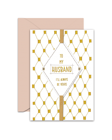 Greeting Card - GC2916-HAL020 - To My HUSBAND. I'LL ALWAYS BE YOURS